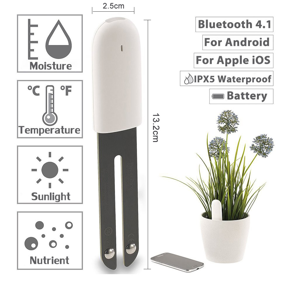 HHCC Xiaomi-Monitor inteligent - Plant Parent App reseña y precio